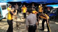 Polres Pangkep Laksanakan Kurve Dalam Rangka Peringatan Hari Peduli Sampah