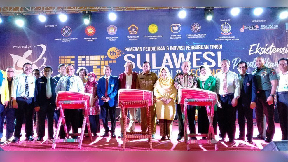 Prof Jasruddin Absen Satu-Satu Pimpinan PTS di Sulawesi Expo 2019