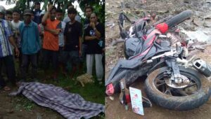 Pengendara Roda Dua Di Pangkep Tewas Setelah Tabrak Truk 10 Roda