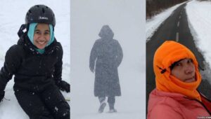 Warga Indonesia di Suhu Dingin -45°C