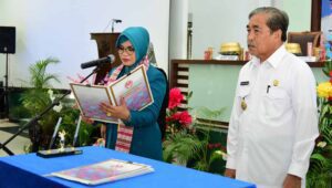Liestiaty Nurdin Lantik Ketua PKK Sidrap