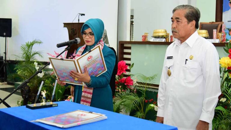 Liestiaty Nurdin Lantik Ketua PKK Sidrap 6 Ketua PKK Sidrap
