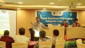 Pemprov Sulsel Dorong Penguatan PPID Lutra