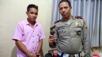 Oprasi Cipta Kondisi, Polres Pangkep Amankan Sebilah Senjata Tajam