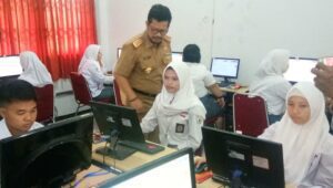 Hari Pertama UNBK di Sulsel Berjalan Lancar