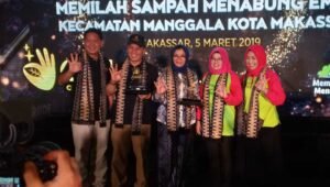Pegadaian Clean and Gold, Menukar Sampah menjadi Tabungan Emas diresmikan di Manggala