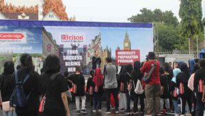 500 Siswa Briton Ikuti Student Parents Gathering di Arena Car Free daya (CFD) Sudirman