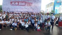 Ikrar Relawan RDPS Makassar Warnai Gelaran Akhir Jalan Sehat di Karebosi