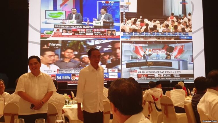 Menang Hasil Hitung Cepat, Jokowi Sampaikan Terima Kasih 3 jokowi menang