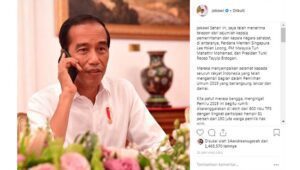 Pasca Pemilu 2019, Sejumlah Pemimpin Negara Sahabat Telepon Jokowi