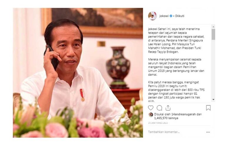 jokowi presiden 2019