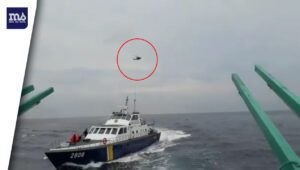 VIDEO: Detik-detik Kapal Indonesia dikejar Kapal dan Helikopter Malaysia