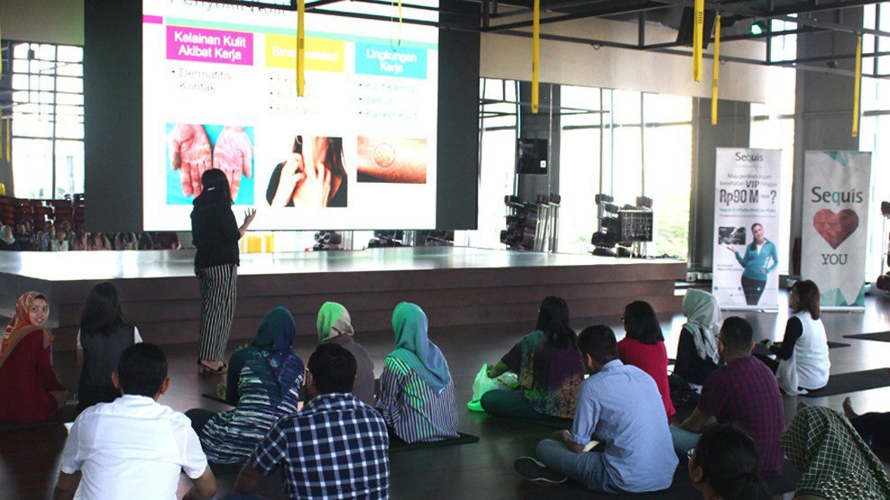 Sequis Berikan Edukasi Kesehatan dan Digital pada Karyawan
