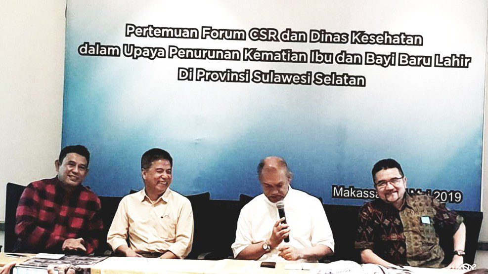 Diskes Sulsel dan Forum CSR, Bahas Upaya Turunkan Jumlah Kematian Ibu dan Bayi
