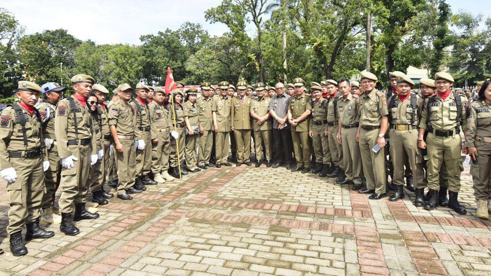 Satuan Polisi Pamong Praja (Satpol PP) Provinsi Sulawesi Selatan. (Foto: Dok)