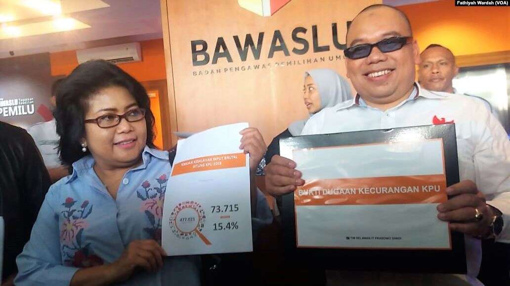 Relawan IT BPN Bawa Bukti Salah Hitung ke Bawaslu