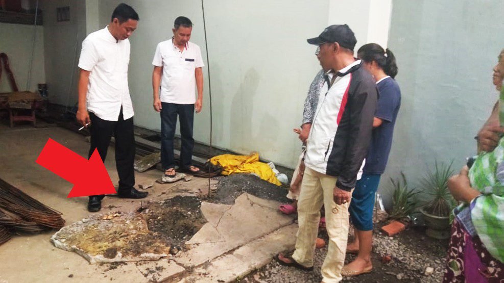 Warga Biring Romang Digegerkan Temuan Kandungan Gas di Bawah Rumah Warga