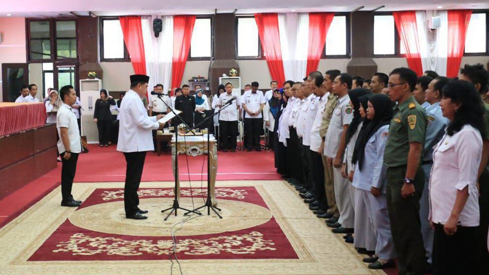 Abdul Hayat Gani Lantik 74 Pejabat Fungsional
