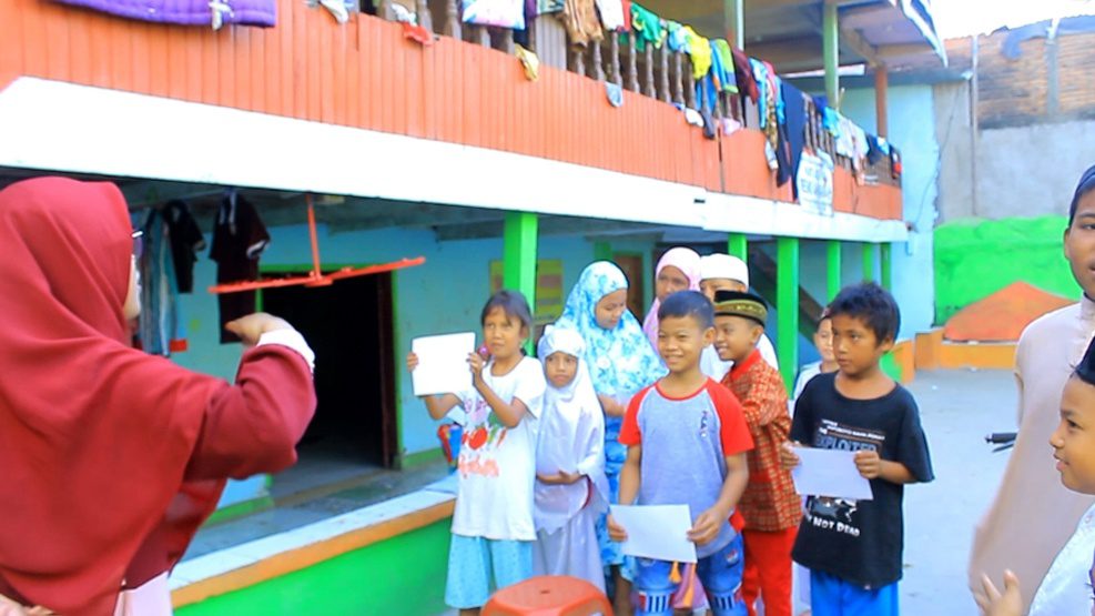 Begini Serunya Kegiatan Hijnafi Berkolaborasi Bersama Genbi Sulsel di Panti Asuhan