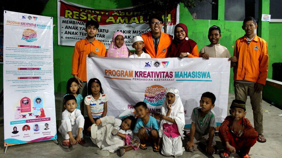 Begini Serunya Kegiatan Hijnafi Berkolaborasi Bersama Genbi Sulsel di Panti Asuhan