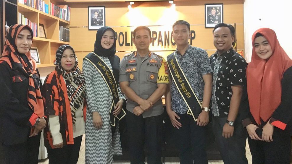 Bupati Pangkep dan Kapolres Dukung Finalis Duta Anti Narkoba