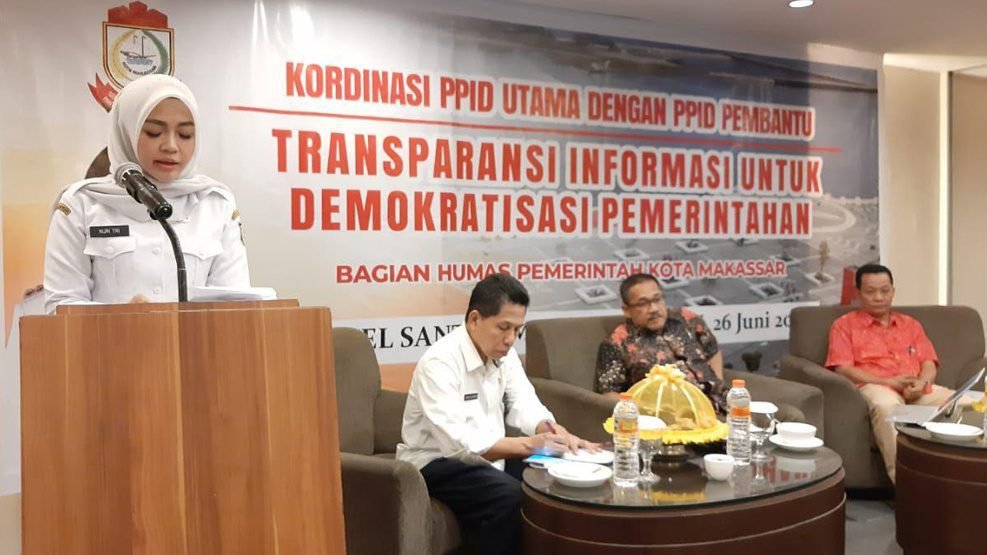 Humas Makassar Gelar Koordinasi PPID Utama dengan PPID Pembantu