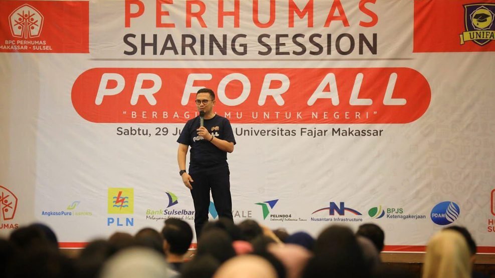 Humas Pemprov Sulsel Dukung Gelaran Perhumas Sharing Session PR for All