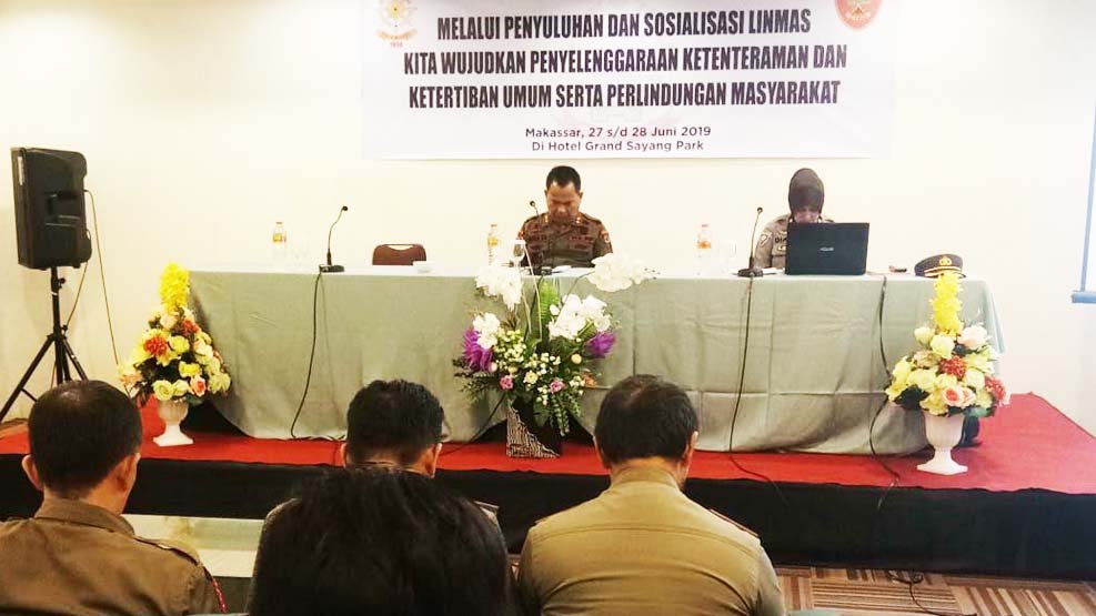 Ini Penegasan Kasatpol pada Kegiatan Penyuluhan dan Sosialisasi Linmas