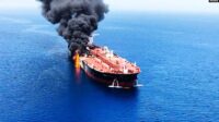 Dua Kapal Tanker Minyak Diserang di Teluk Oman