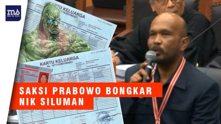 Saksi BPN Paparkan NIK Kecamatan Siluman di Sidang Mk 6 NIK SILUMAN