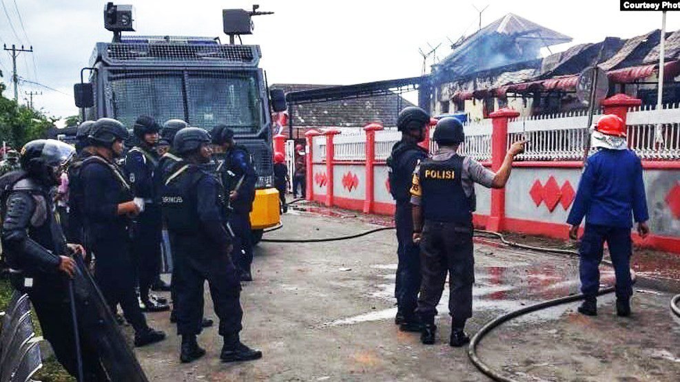 Gegara Dispenser Disita, Narapidana Bakar Rutan Klas II B Sigli