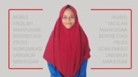 Nurul Fadilah Mahasiswa Berprestasi Prodi Komunikasi Unismuh Makassar