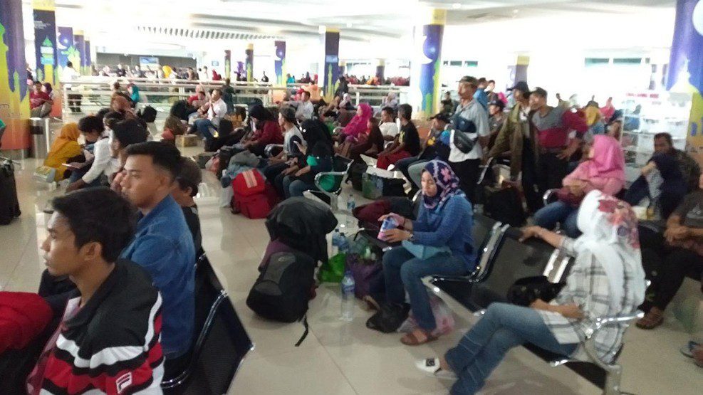 Tiket Pesawat Mahal, Pelabuhan Soekarno Hatta Dipadati Pemudik