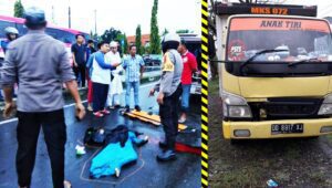 Usai Mampir Sholat di Masjid, Mahasiswi Asal Burau Tewas Ditabrak Truk