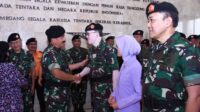 57 Perwira Tinggi TNI Naik Pangkat