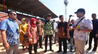 Didampingi Kepala Biro Aset, Gubernur Sulsel Tinjau Stadion Mattoanging