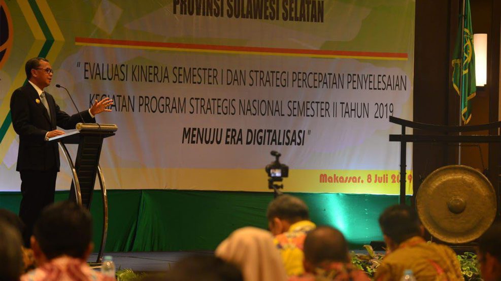 Gubernur Dorong Zonasi Nilai Tanah di Sulsel