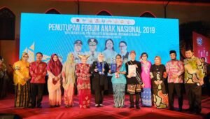 Puncak Peringatan Hari Anak Nasional Berjalan Sukses di Makassar
