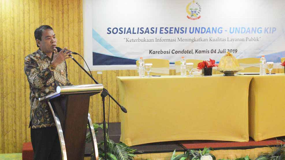 Hasdullah Keterbukaan Informasi Publik Sudah Menjadi Keharusan