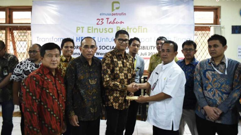 PT Elnusa Petrofin Berbagai Kebahagiaan di Perayaan Ulang Tahun ke-23