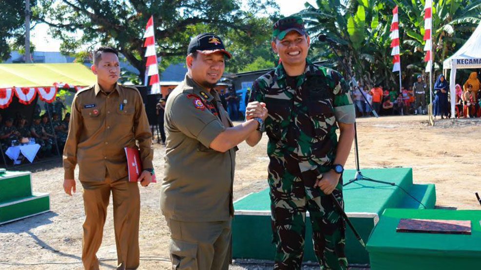 Penjabat Wali Kota Makassar Pimpin Upacara Pembukaan TMMD ke-105 