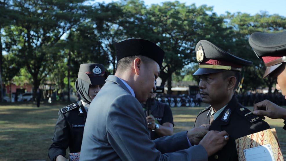 Peringatan HUT Ke 73 Bhayangkara Bupati Pangkep Sampaikan Amanat Presiden 03