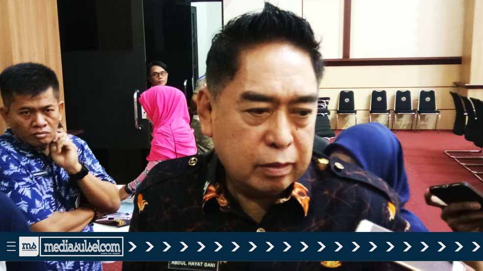 Sekretaris Provinsi Sulawesi Selatan Abdul Hayat Gani