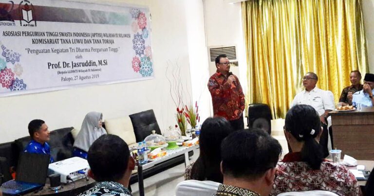 APTISI Luwu dan Toraja Dialog Bersama LLDIKTI IX Sulawesi