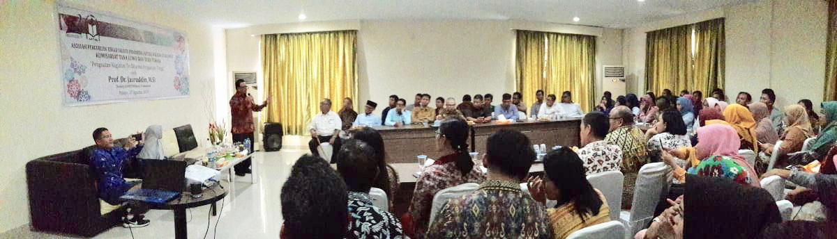 APTISI Luwu dan Toraja Dialog Bersama LLDIKTI IX Sulawesi