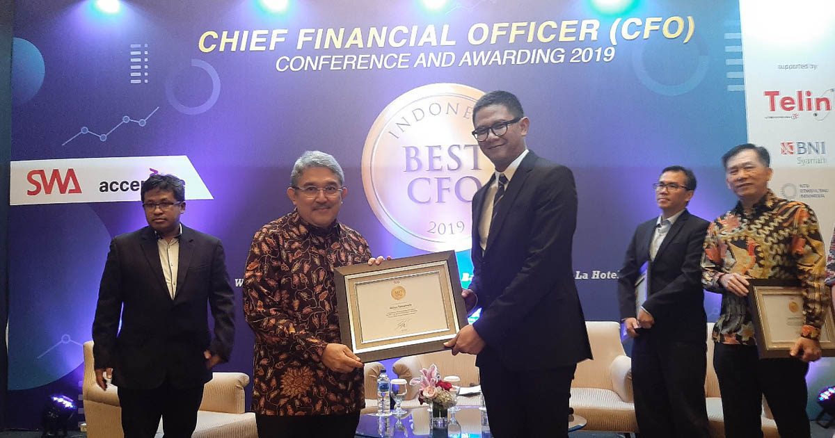 Direktur Keuangan & Administrasi PT Elnusa Petrofin Raih Best Chief Financial Officer (CFO) 2019