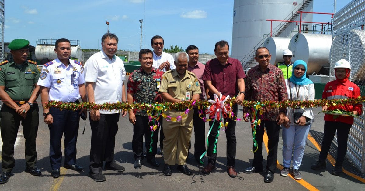 Elnusa Petrofin Resmikan Operasional TBBM Tanjung Pandan