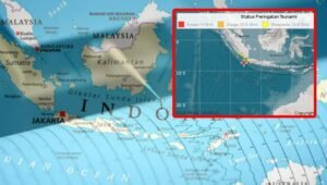 Potensi Dampak Tsunami, Gempa Samudera Hindia Selatan Jawa 7,4 SR