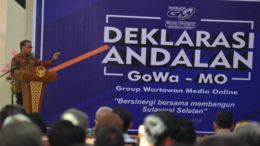 Gubernur Nurdin Abdullah Minta Media Profesional