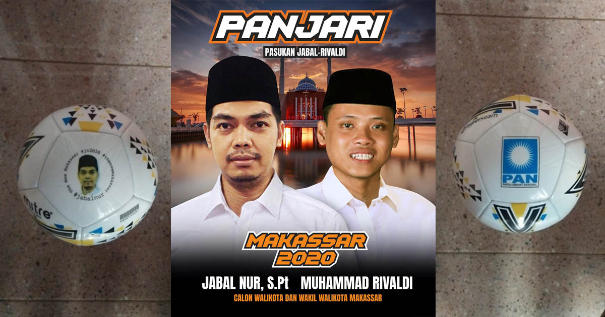 Jabal Nur Siapkan 10 Ribu Bola untuk Anak Lorong Makassar